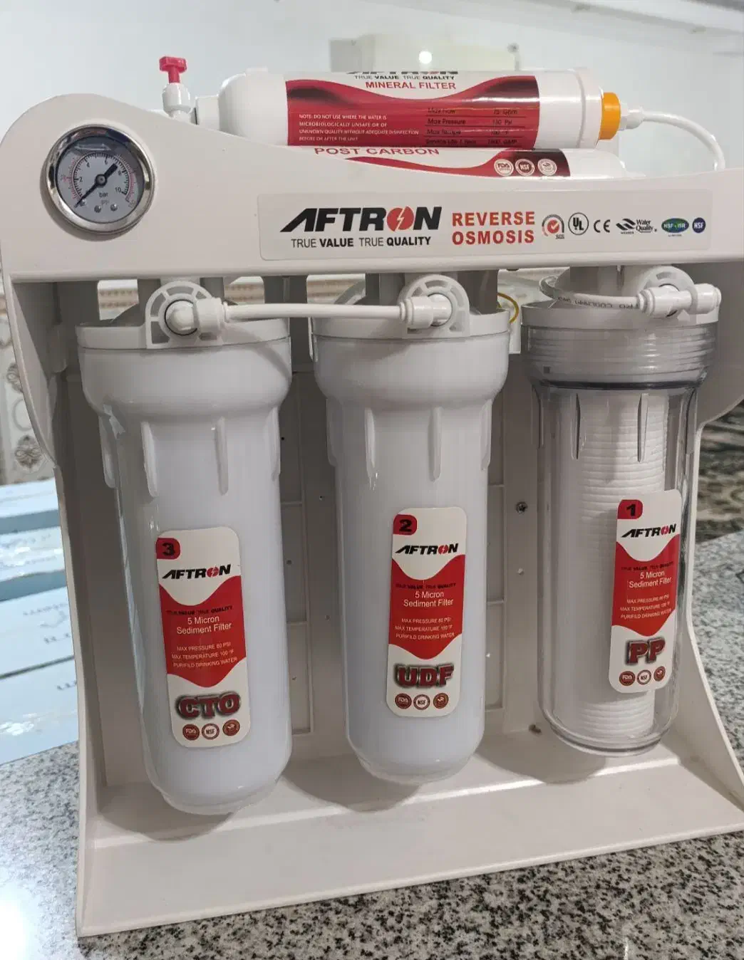 دستگاه تصفیه آب ۶مرحله مخزن بزرگ تسفیه تسویه تصویه|آبسردکن و تصفیه آب|زابل, |دیوار