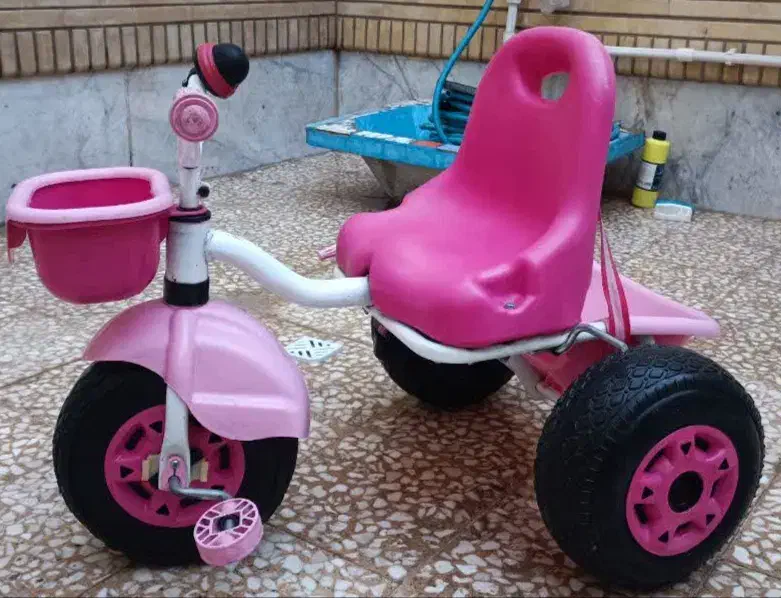 سه چرخه دخترانه|دوچرخه، اسکیت، اسکوتر|کاشان, شهرک فرهنگیان|دیوار