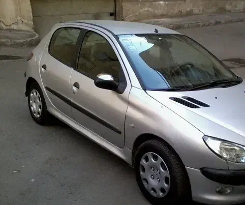 206نقره ای مدل 84|خودرو سواری و وانت|سقز, |دیوار