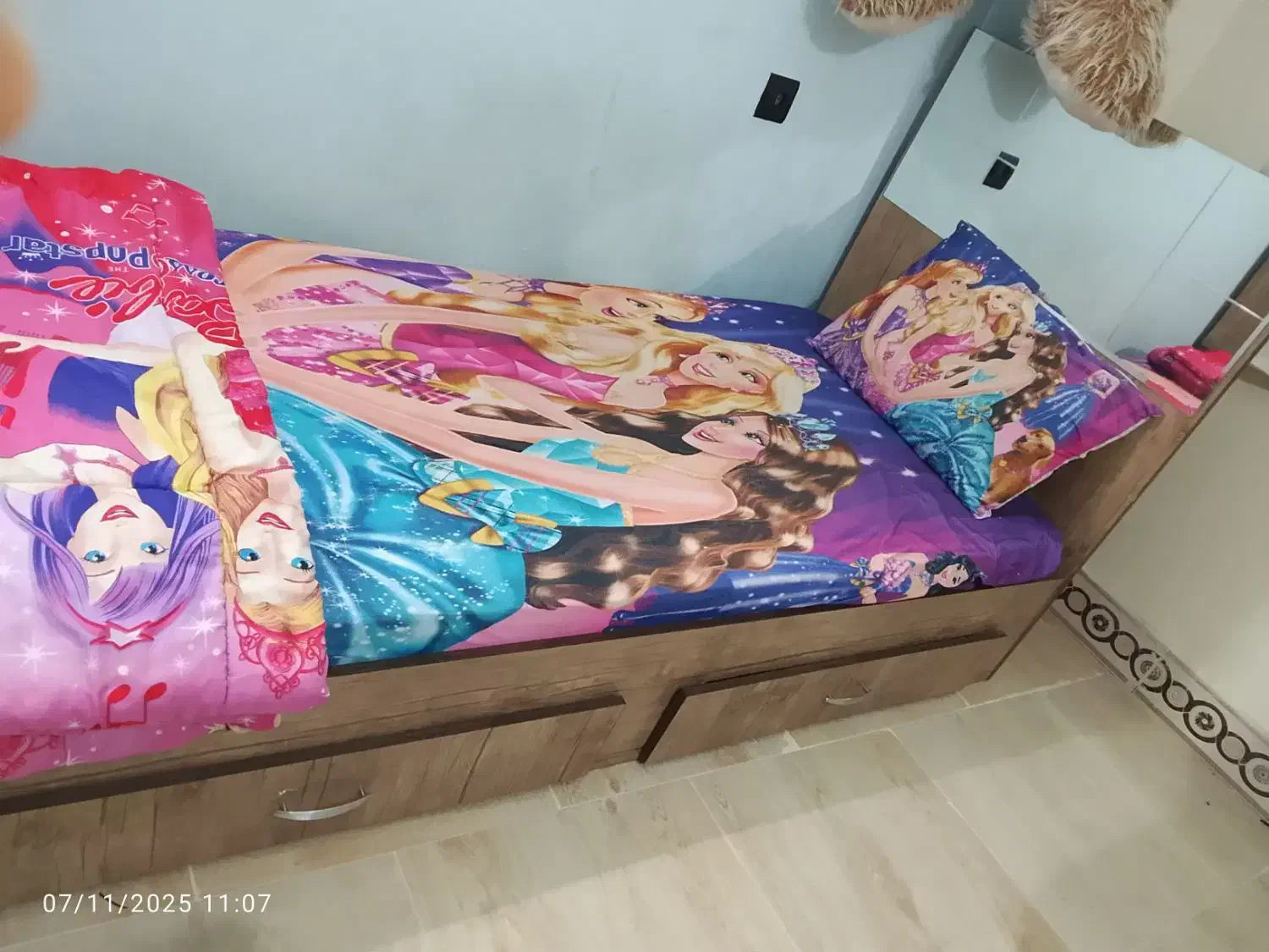 تخت خواب  یک. نفره درحدنو|تخت و سرویس خواب|محمدشهر, جعفرآباد|دیوار