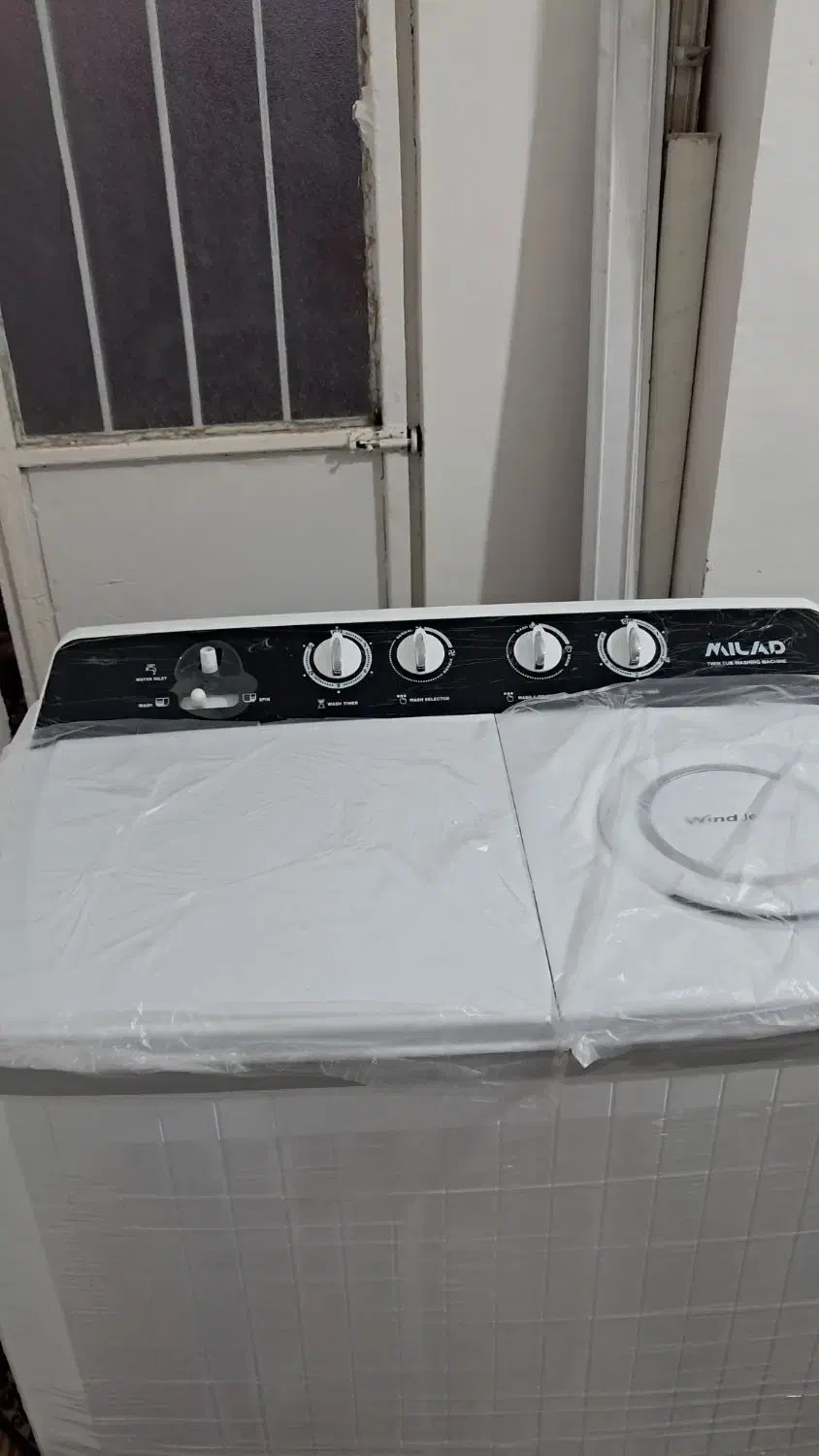 لباسشویی ۱۵کیلویی میلاد و گاز طرح فر|ماشین لباسشویی و خشک‌کن لباس|تربت جام, میان جام|دیوار