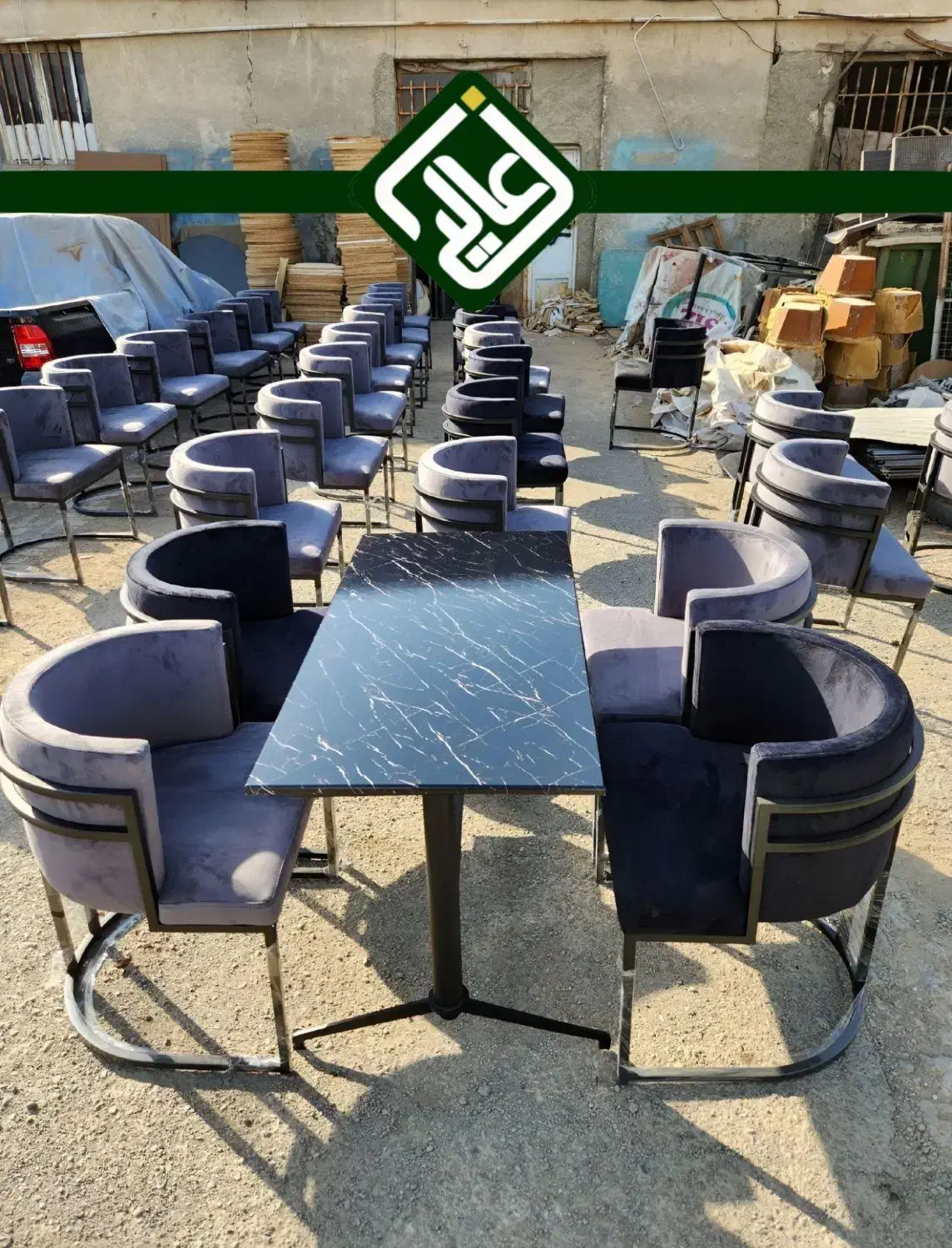 تولیدی عالین/ صندلی مبل میز رستوران|کافی‌شاپ و رستوران|شیراز, گچی|دیوار