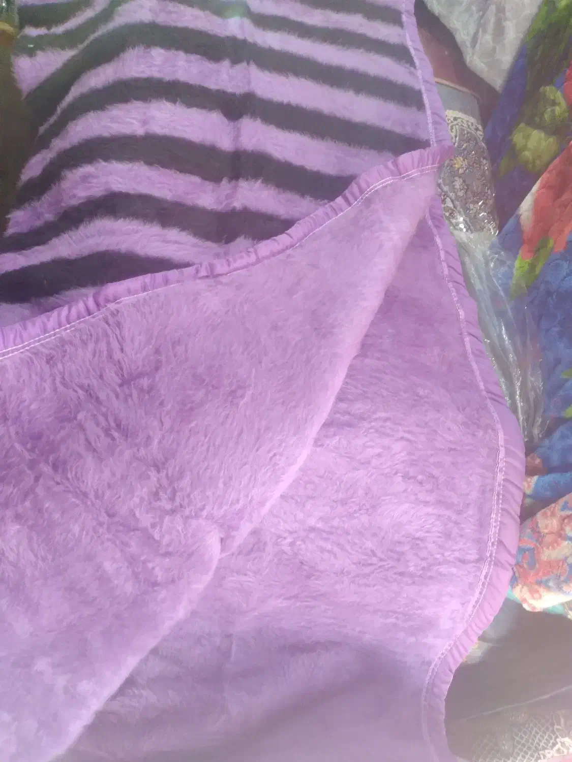 پتو (زیر)مینک یک نفره صدف با کیفیت عالی|رختخواب، بالش، پتو|کوهدشت, |دیوار