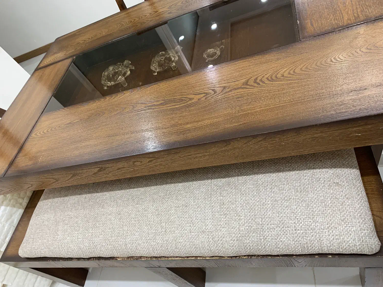 ناهار خوری ۷ نفره چوبی|میز و صندلی غذاخوری|کرج, عظیمیه|دیوار