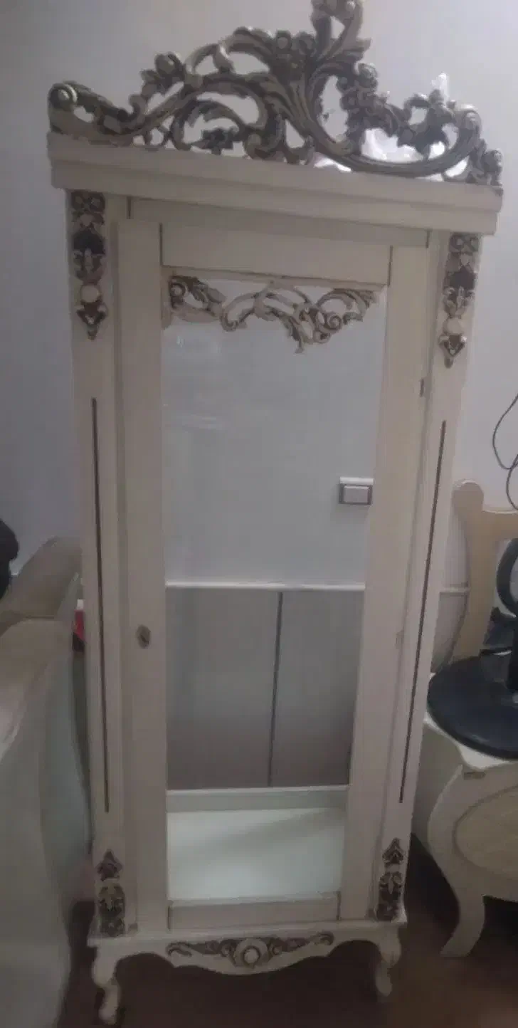 بوفه چوبی|بوفه، ویترین، کنسول|نیشابور, گنبد سبز|دیوار