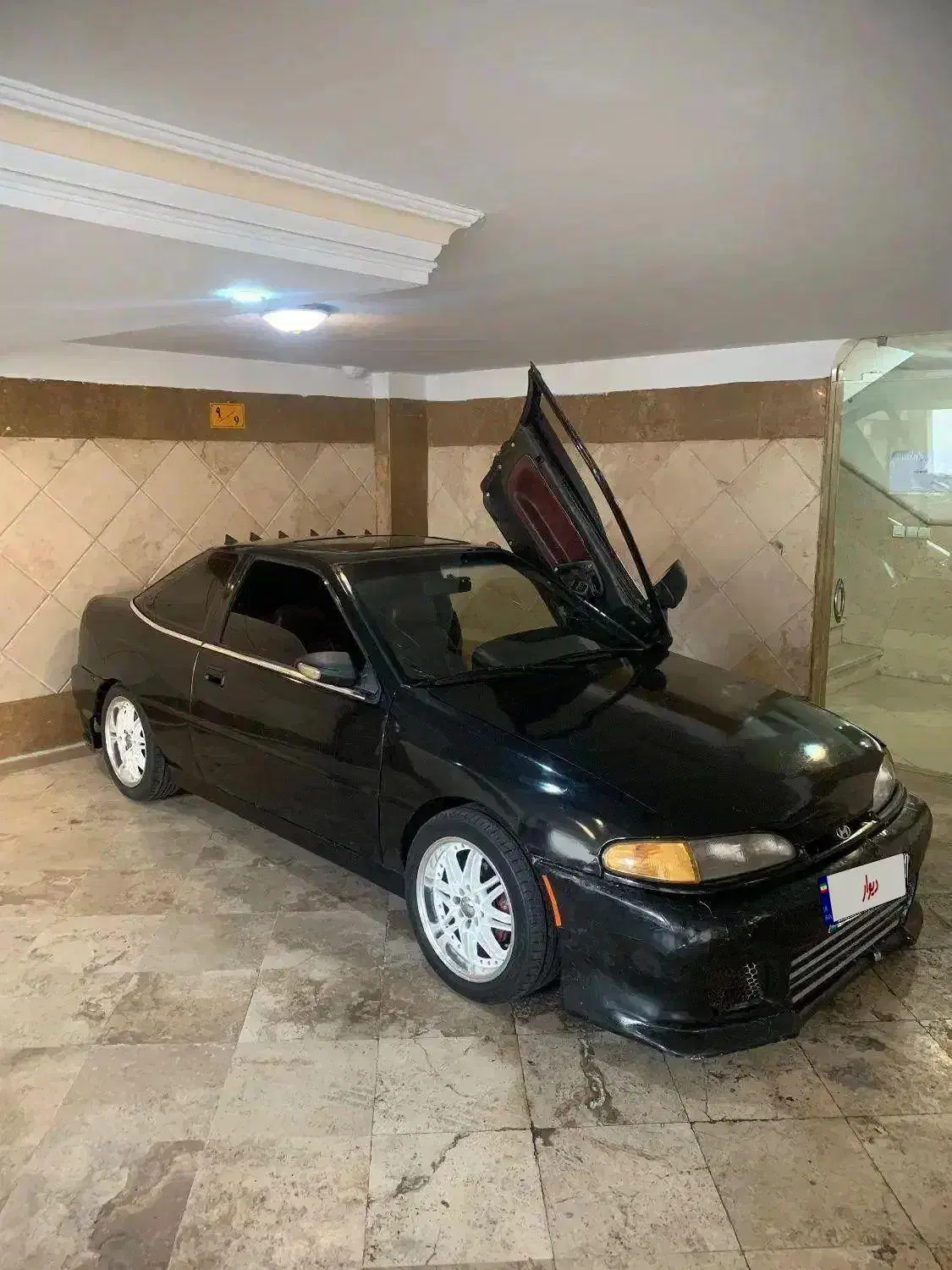 هیوندا کوپه ۱۹۹۳ مشکی تک|خودرو کلاسیک|تهران, هفت حوض|دیوار
