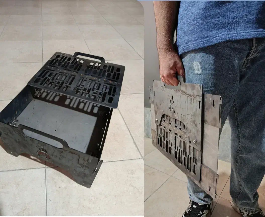 منقل پازلی|اجاق گاز و لوازم برقی پخت‌وپز|پردیس, سیاه سنگ|دیوار