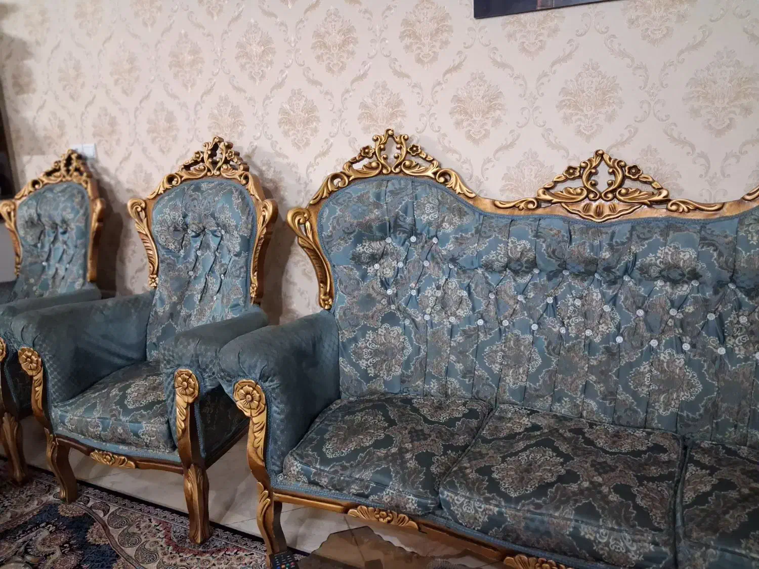 مبل سلطنتی|مبلمان خانگی و میز عسلی|مشهد, هنرور|دیوار