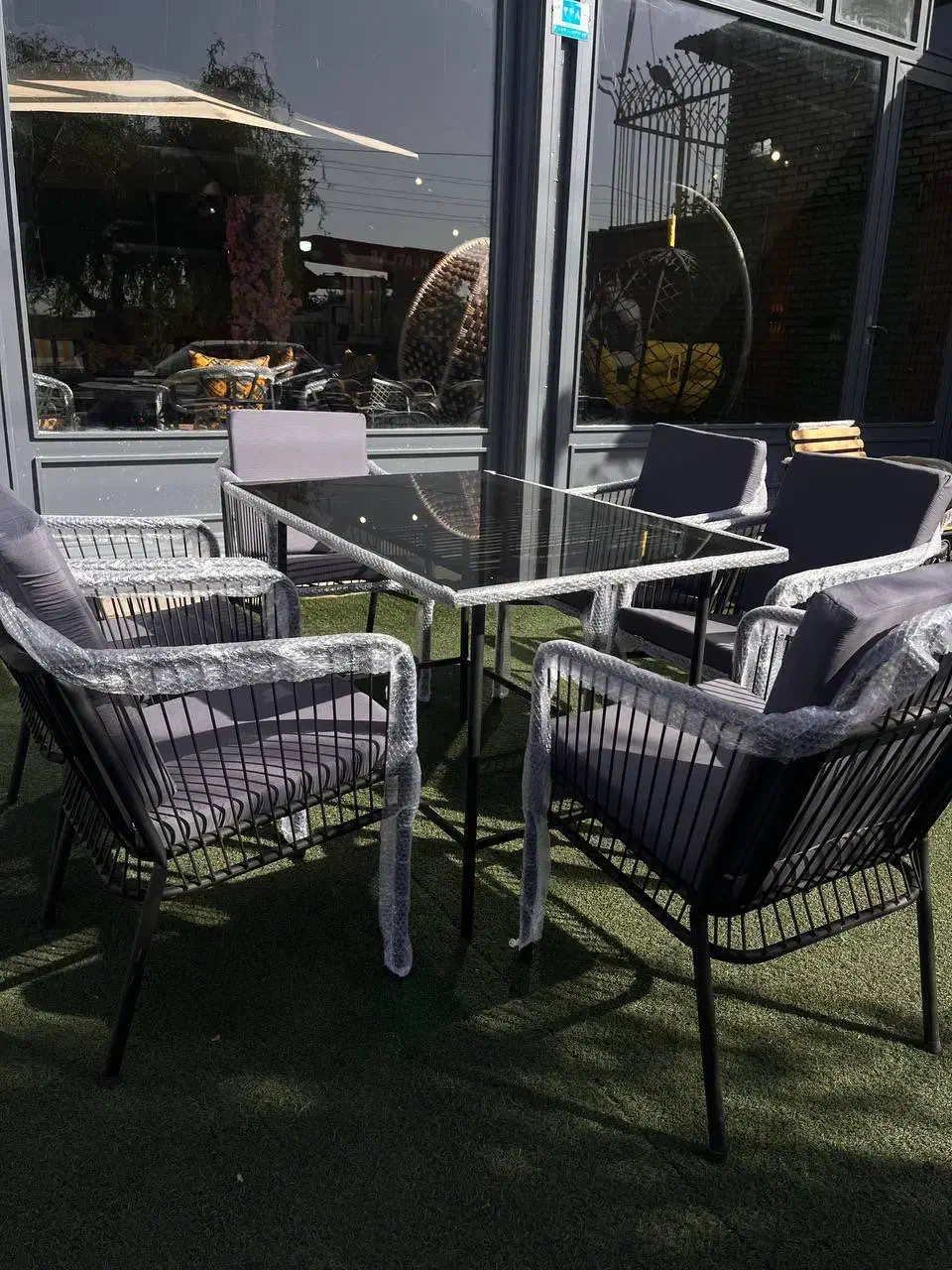 ست میز صندلی کافه رستورانی اماتیس مربع نیم تنه|کافیشاپ و رستوران|تهران, تهرانسر مرکزی|دیوار