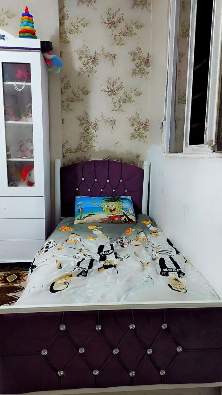 تخت خواب دوطبقه فلزی لمسه|تخت و سرویس خواب|کرج, حصارک پایین|دیوار