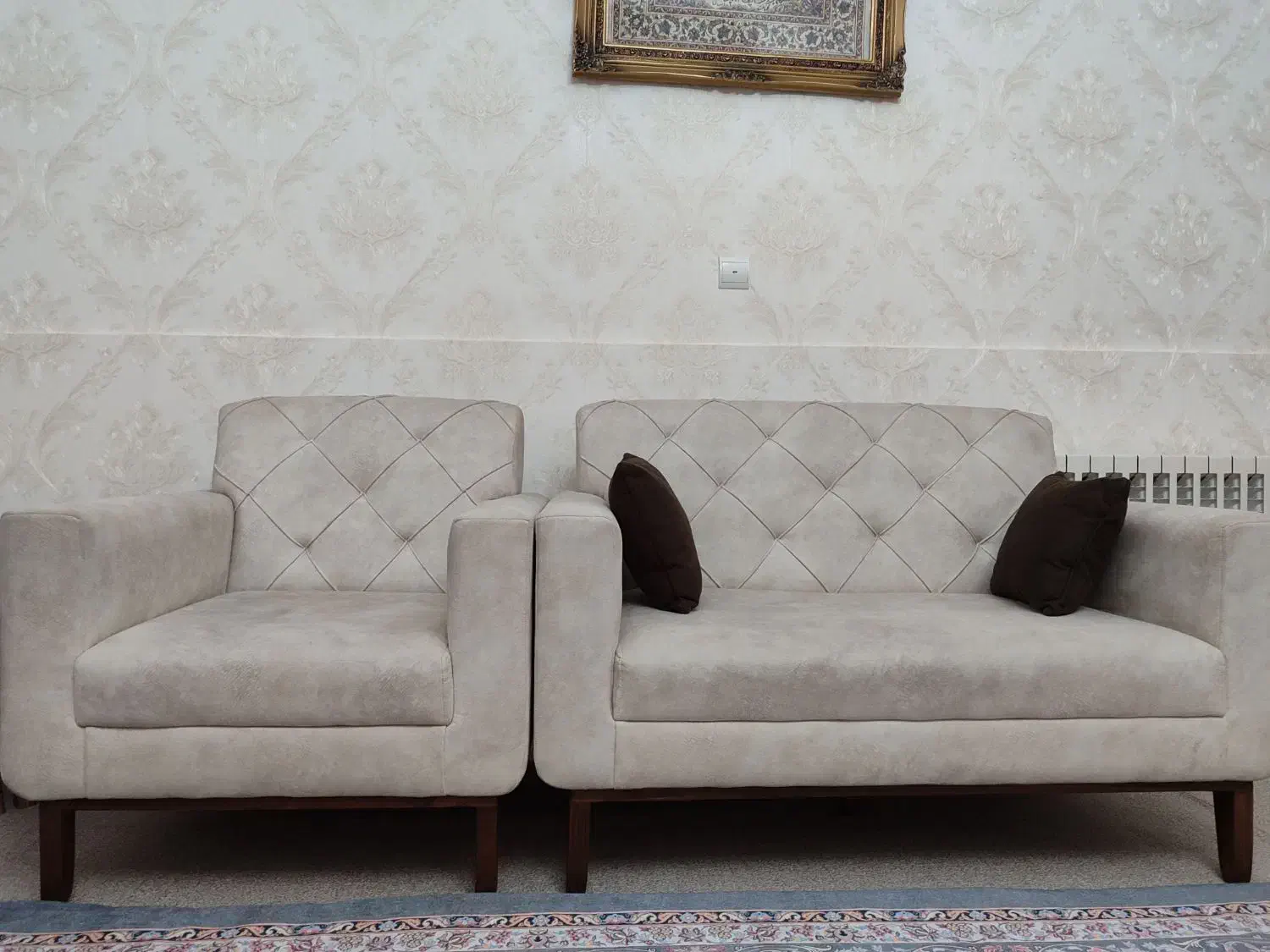 مبل 7نفره راحتی|مبلمان خانگی و میز عسلی|تهران, جمال‌زاده|دیوار