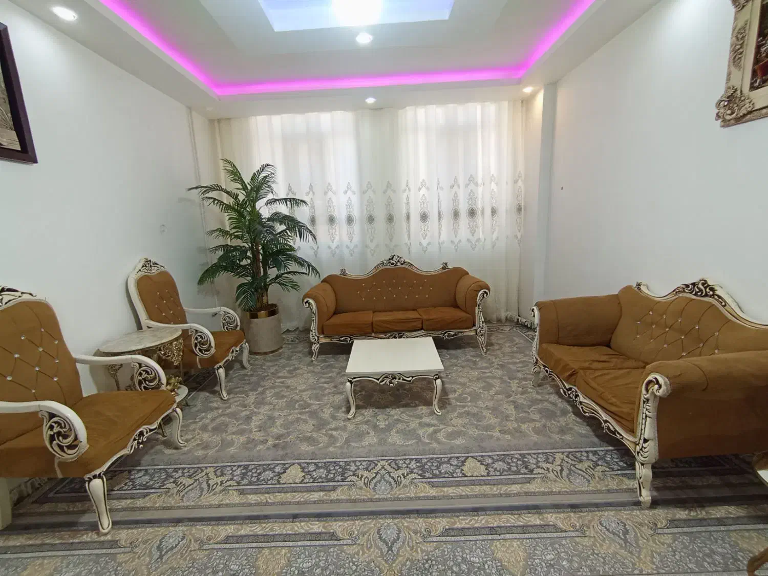 مبل هفت نفره ونهارخوری شش نفره|مبلمان خانگی و میز عسلی|نورآباد, |دیوار