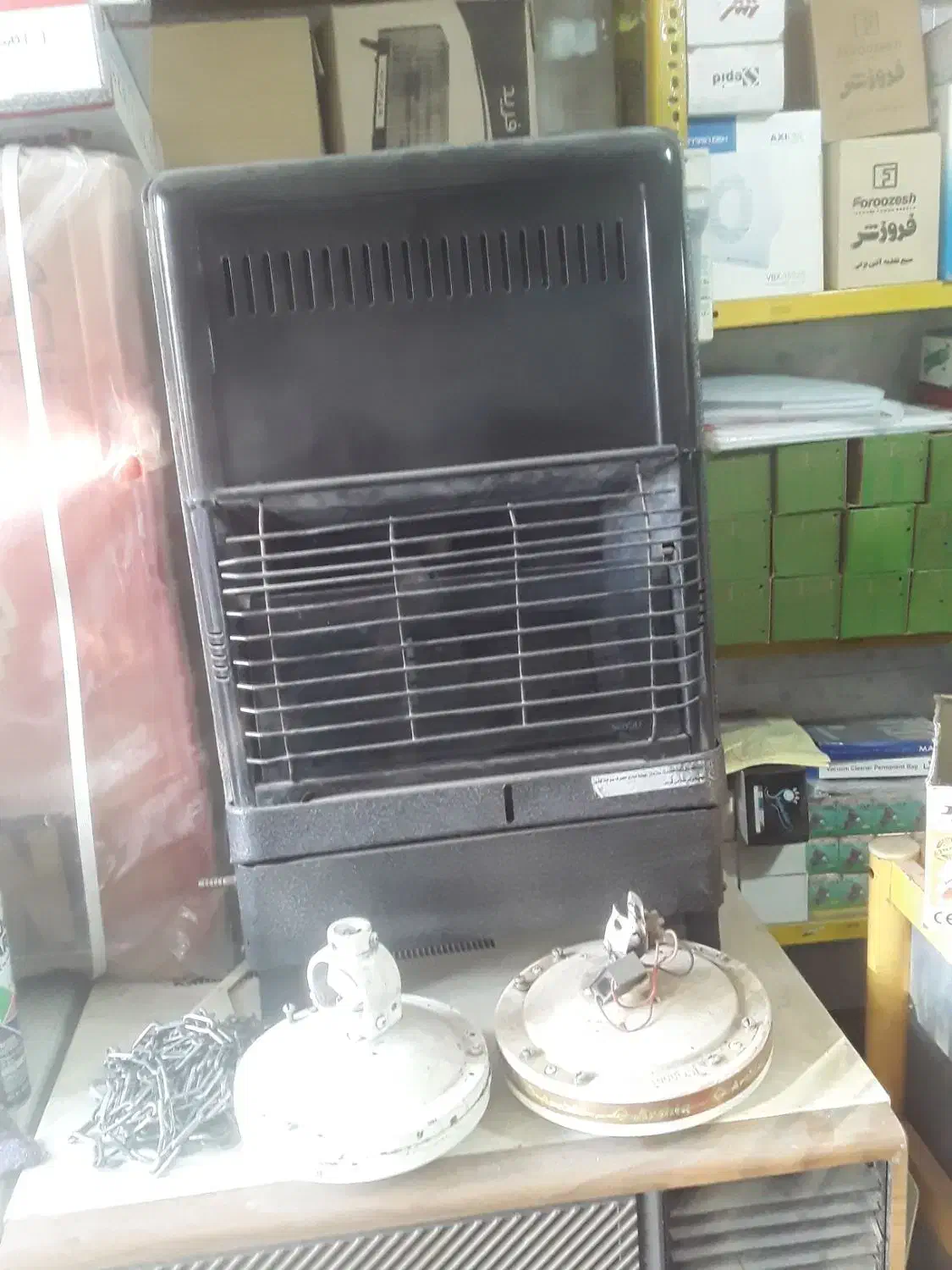 بخاری ابسال بدونه دود کش مخزن دار برای کبسول|بخاری، هیتر، شومینه|گرگان, |دیوار