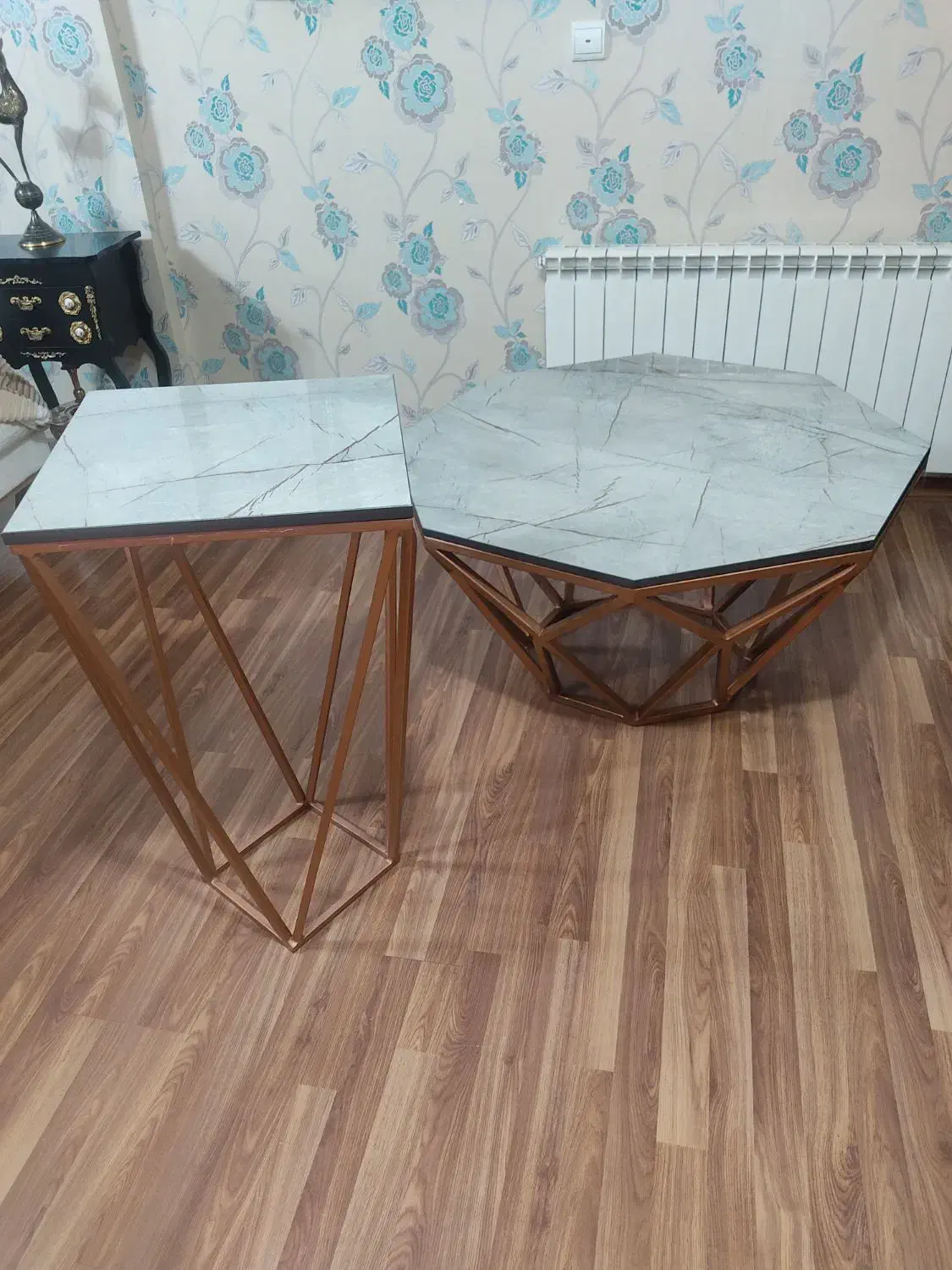 آینه کنسول میز وسط میز دکوری|بوفه، ویترین، کنسول|شیراز, نیایش|دیوار