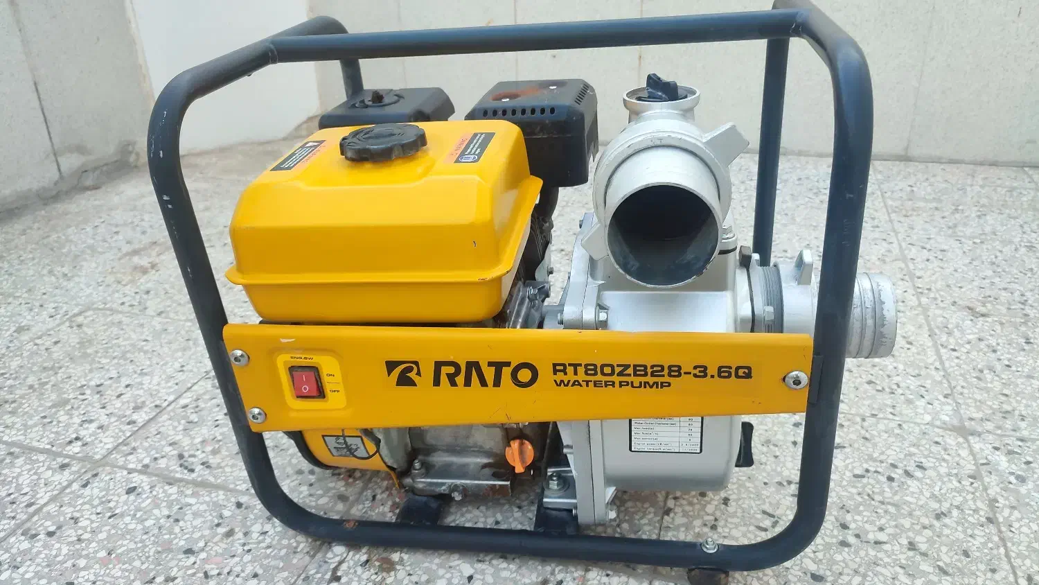 موتور آب ۴ اینچ راتو|ماشینآلات صنعتی|تربتحیدریه, پائین ولایت|دیوار