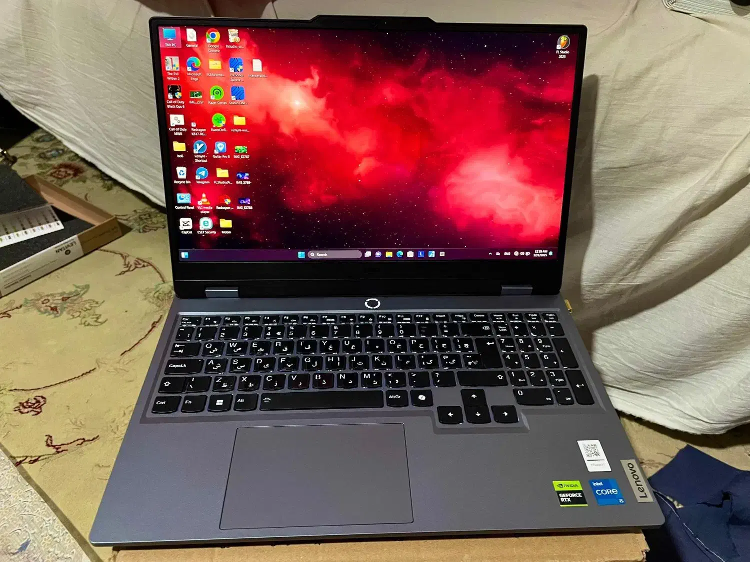 لپتاپ لنوو LOQ نو گیمینگ گرافیک بالا/رندر/بازی|رایانه همراه|تهران, سعادتآباد|دیوار