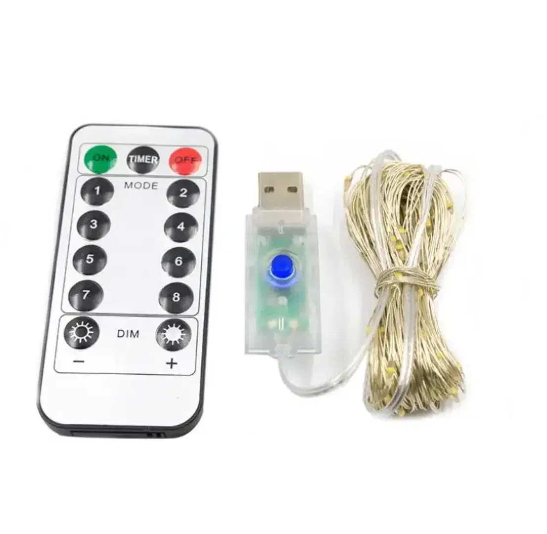 ریسه مفتولی USB کنترل از راه دور دار ضد آب|ریسه و چراغ تزئینی|کرج, اصفهانیها|دیوار