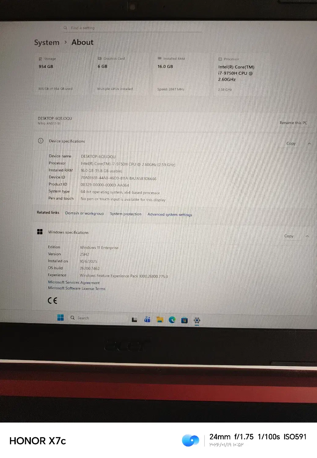 لب تاپ ایسر|رایانه همراه|تهران, استاد معین|دیوار