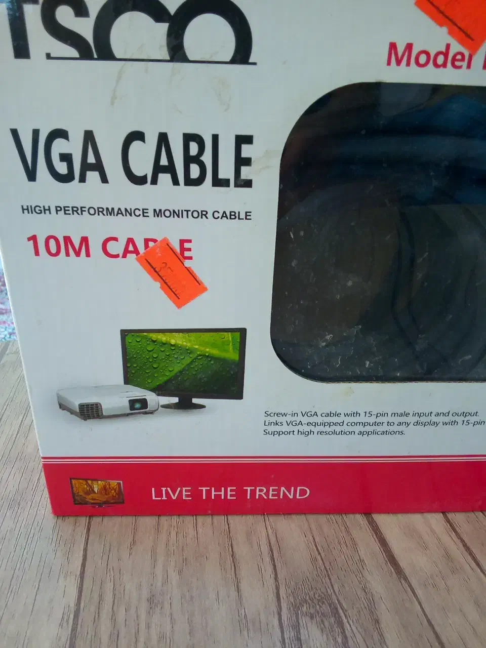 کابل VGA TSCO|قطعات و لوازم جانبی رایانه|فولادشهر, مسکن مهر فولادشهر|دیوار