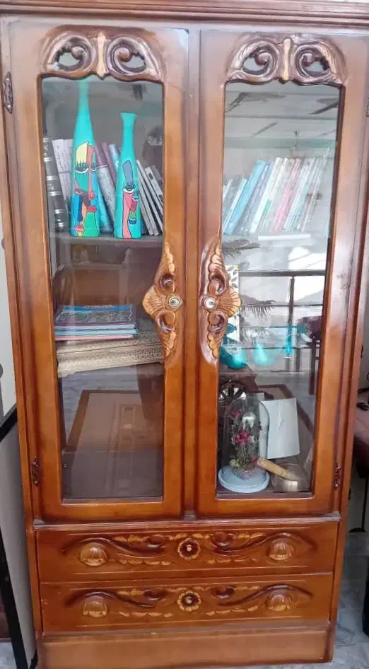 کتابخونه چوبی|کتابخانه، شلف، قفسه‌های دیواری|رفسنجان, |دیوار