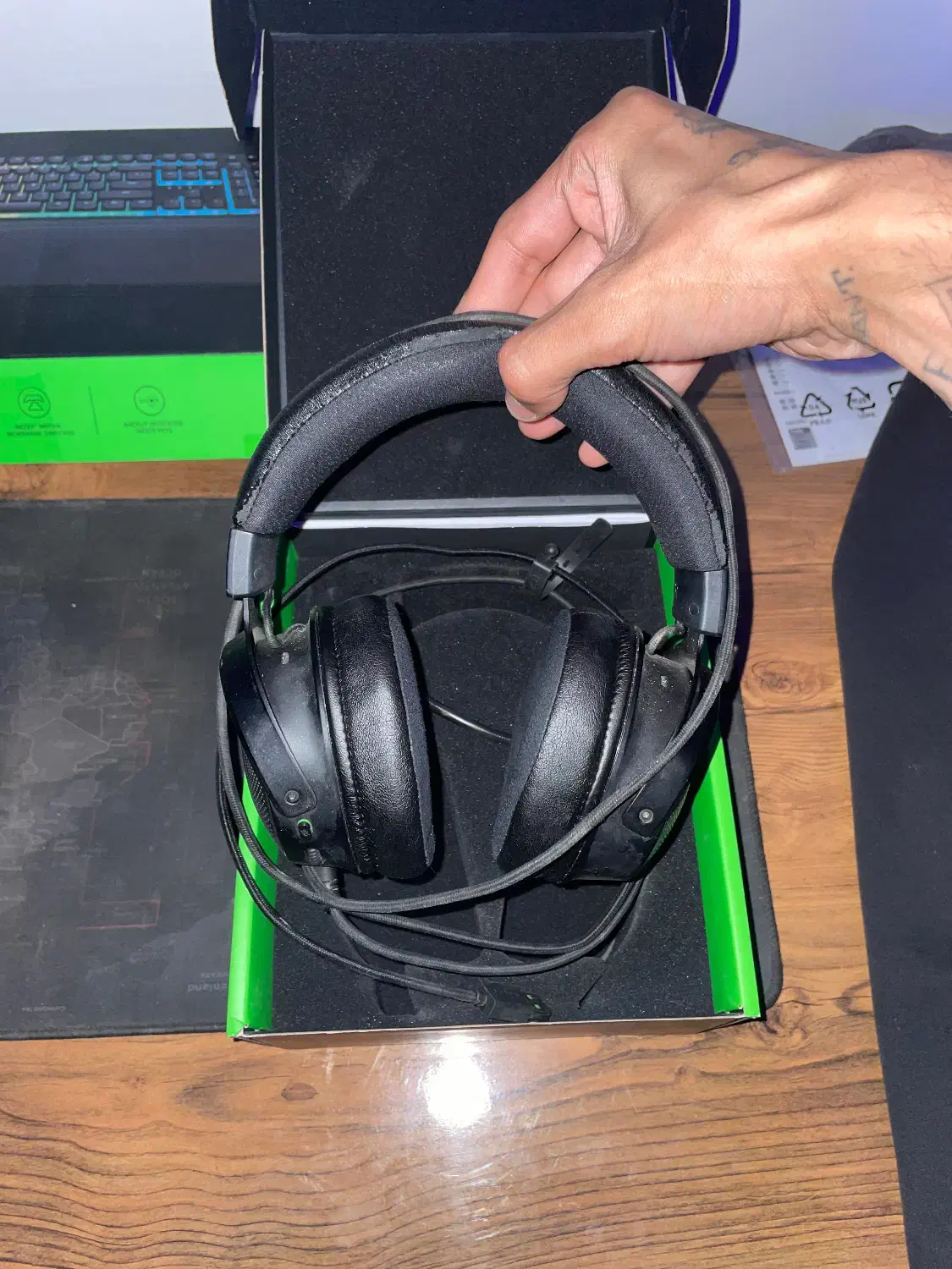 هدفون razer|لوازم جانبی موبایل و تبلت|پرند, فاز ۱|دیوار