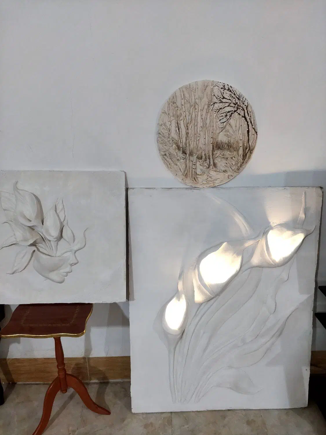 پنل گچی دکوراتیو|مجسمه، تندیس، ماکت|اهواز, پردیس|دیوار