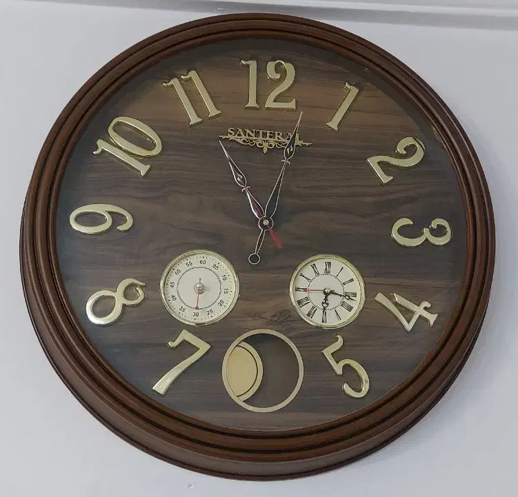 ساعت ۳موتوره پاندول دار قهوه ای|ساعت دیواری و تزئینی|مشهد, نوید|دیوار