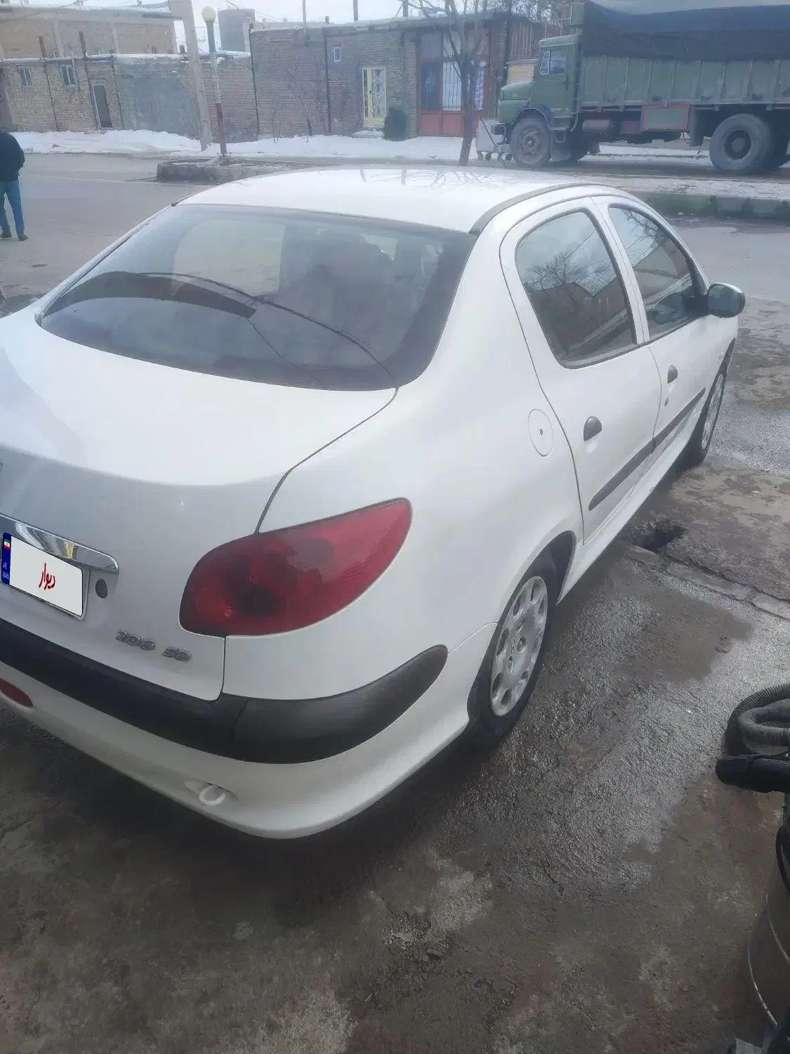 206sdv8بدون رنگ مدل96|خودرو سواری و وانت|تیکمه داش, |دیوار