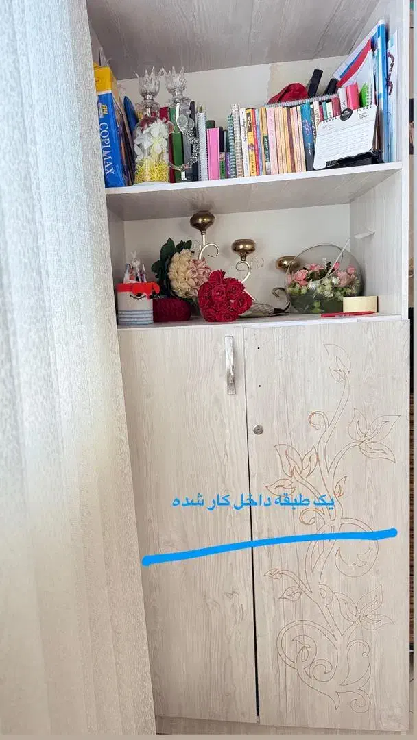 کتابخانه ۲ متر ارتفاع|کتابخانه، شلف، قفسه‌های دیواری|تهران, نظام‌آباد|دیوار