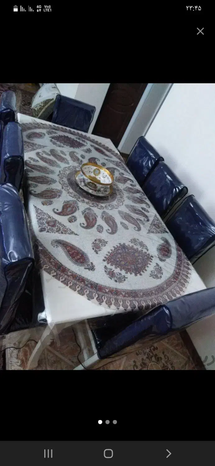 میز و صندلی ۸ نفره|میز و صندلی غذاخوری|همدان, |دیوار