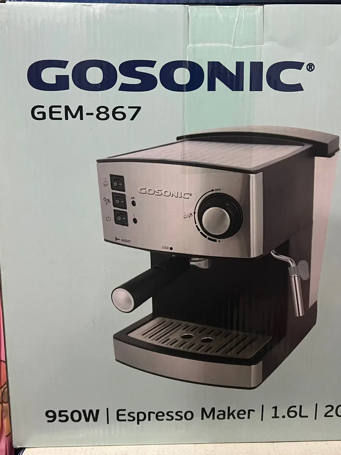 اسپرسو ساز گوسونیک GEM-86|سماور، چای‌ساز، قهوه‌ساز|مشهد, الهیه|دیوار
