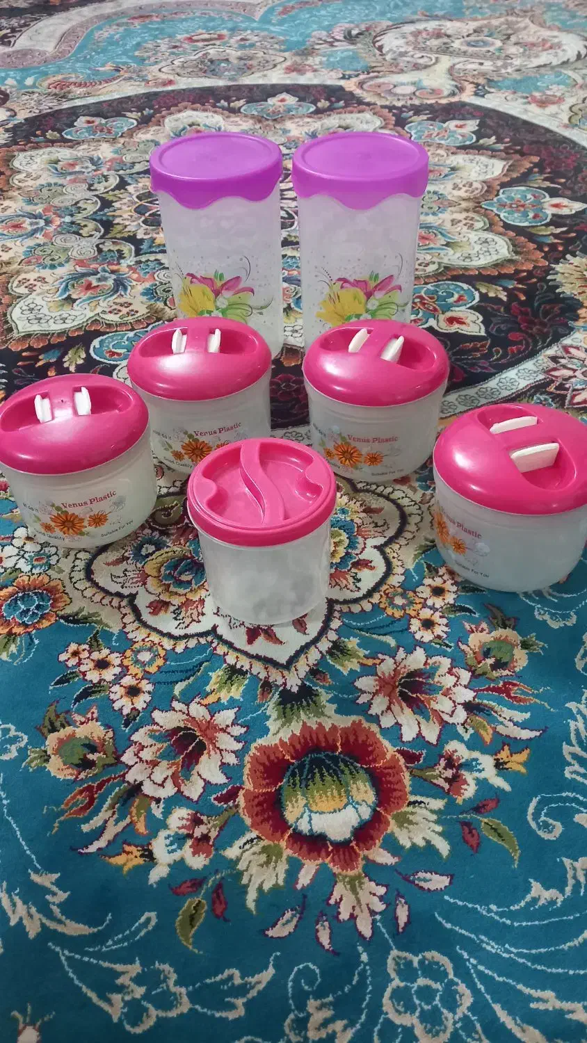 قوطی حبوبات|ظروف نگهدارنده، پلاستیکی، یک‌بارمصرف|مشهد, پورسینا|دیوار