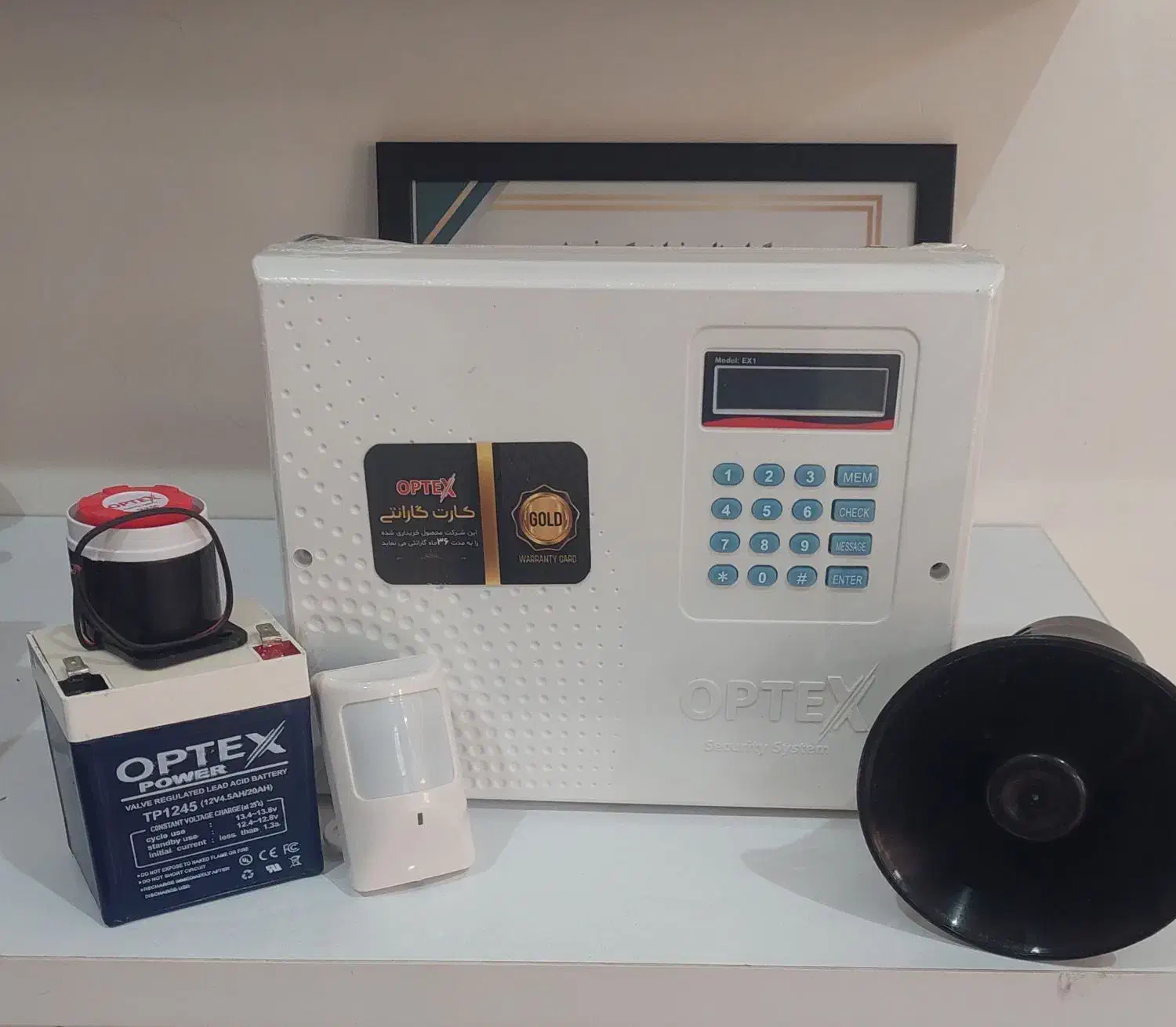 دزدگیر اماکن اپتکس با ۳ سال گارانتی نمایندگی زنجان|دوربین مداربسته|زنجان, |دیوار