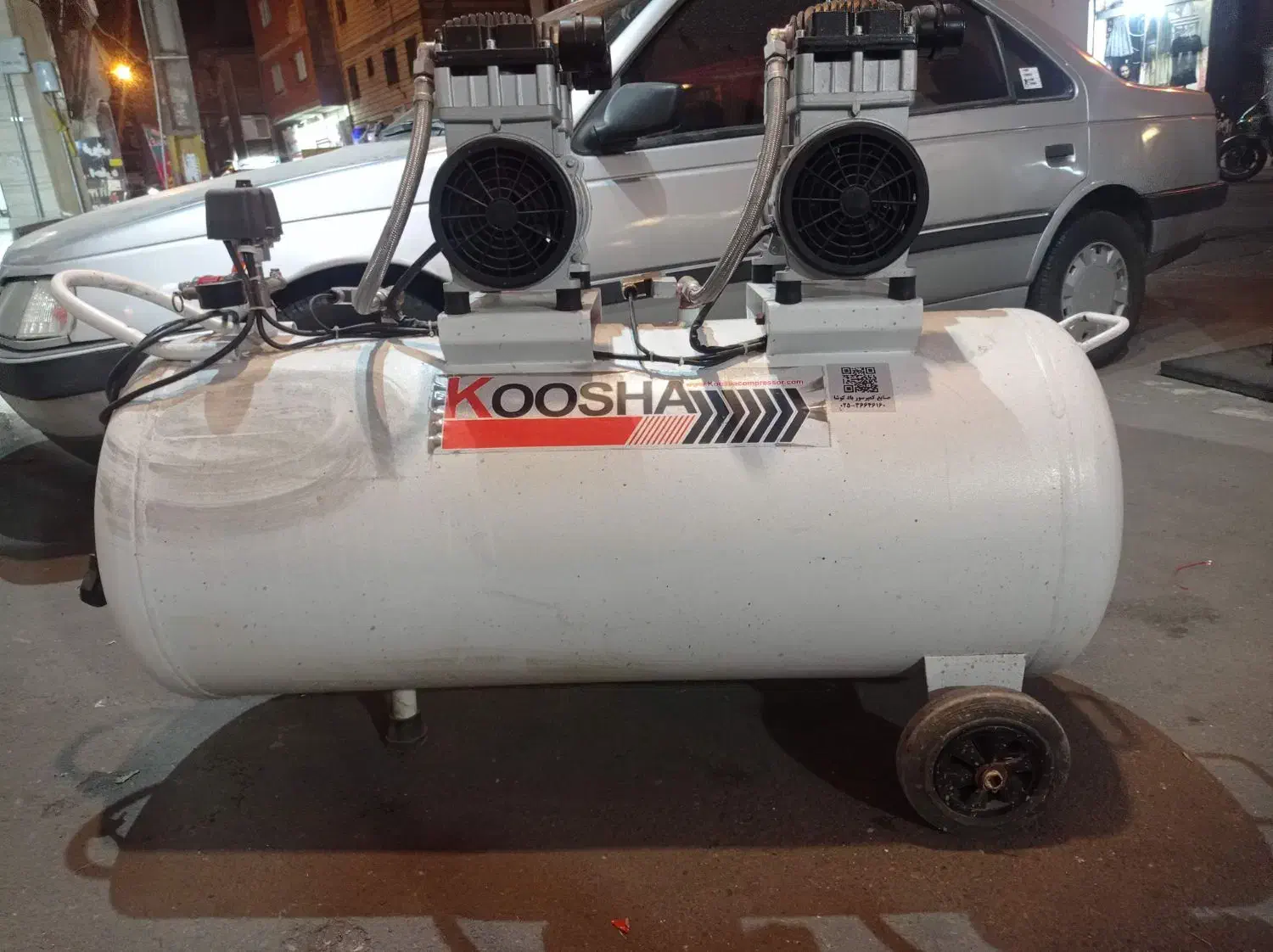 پمپ باد سایلنت250|ابزارآلات|رشت, رودباری|دیوار