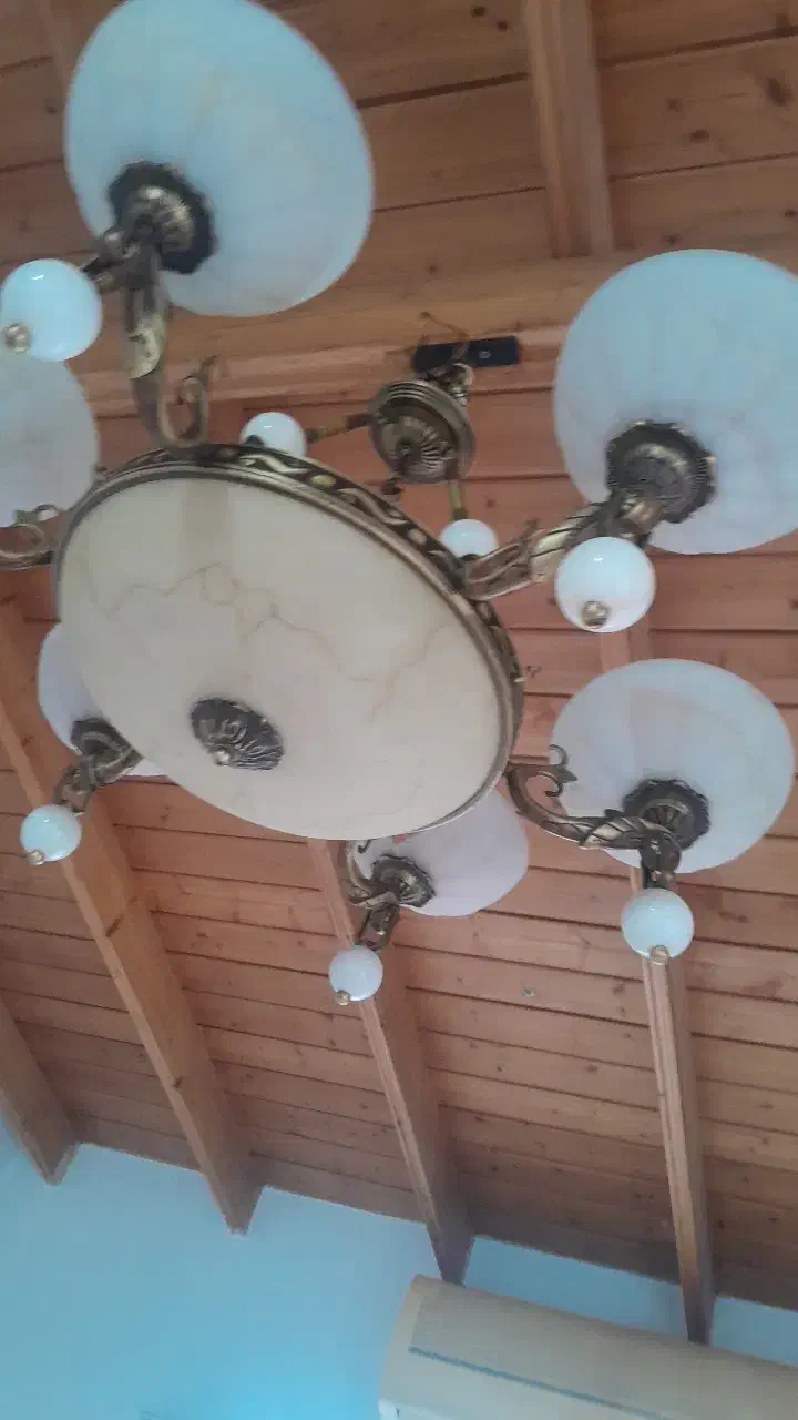 فروش فوری لوستر شش شاخه|لوستر و چراغ آویز|سلمانشهر, |دیوار