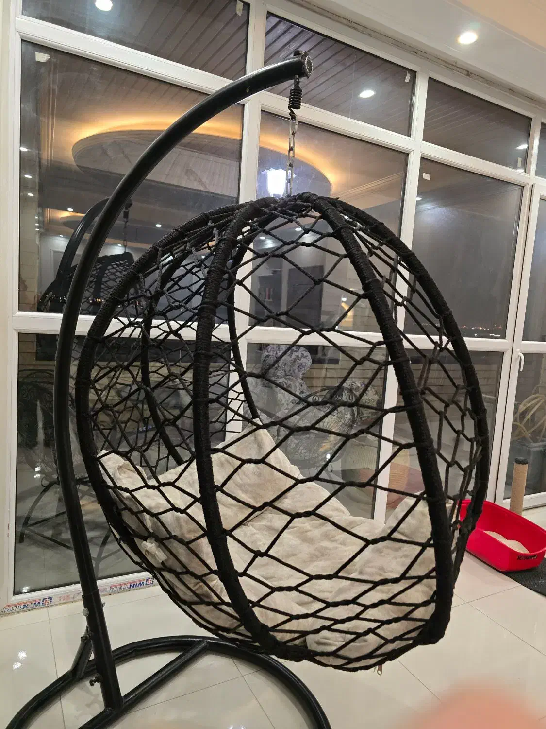 تاب ریلکسی کاملا نو و سالم بدون اسیب دیدگی|صندلی و نیمکت|آفتاب, |دیوار