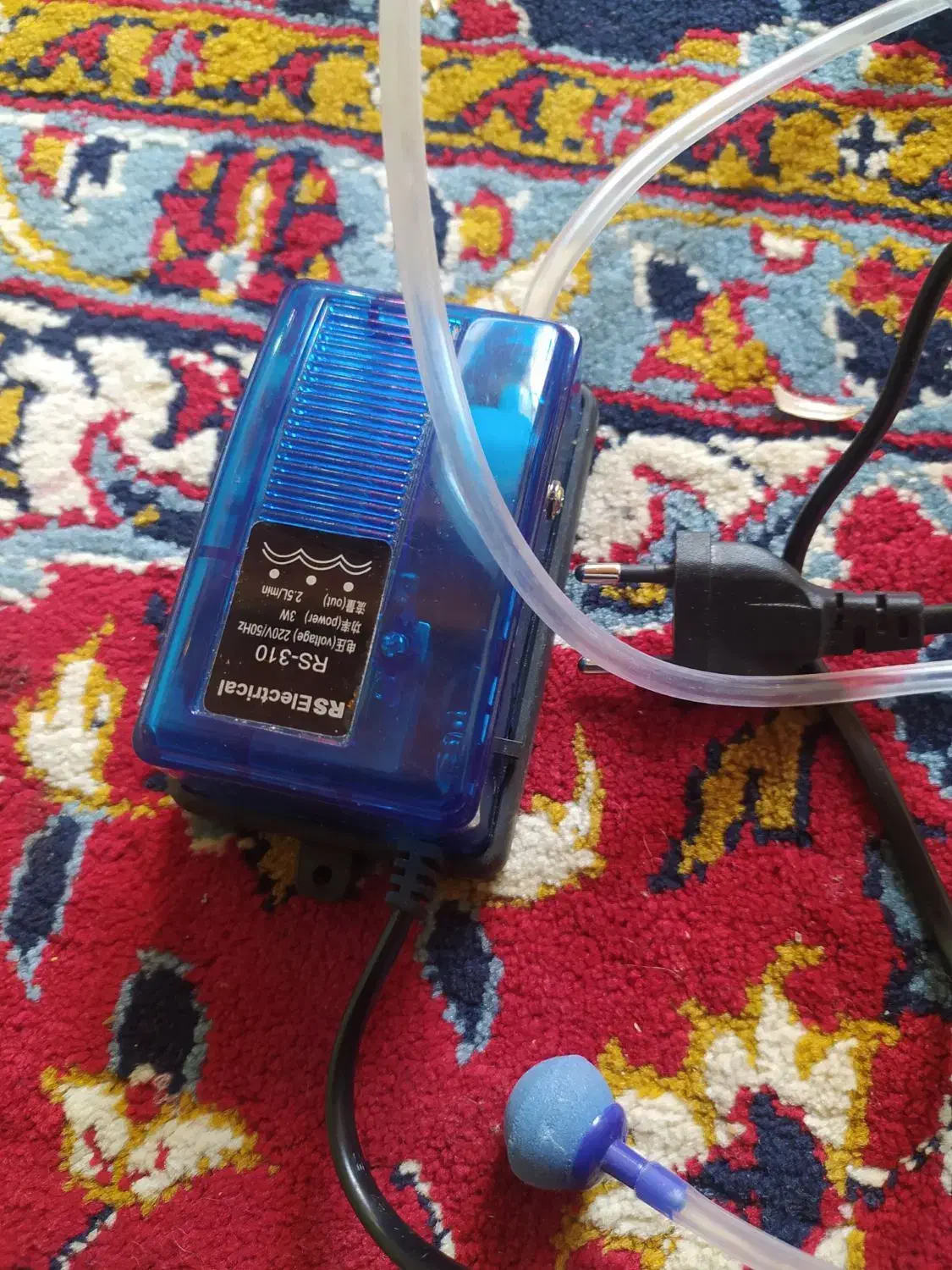 پمپ هوا آکواریوم و بخاری|ماهی|عنبران, |دیوار