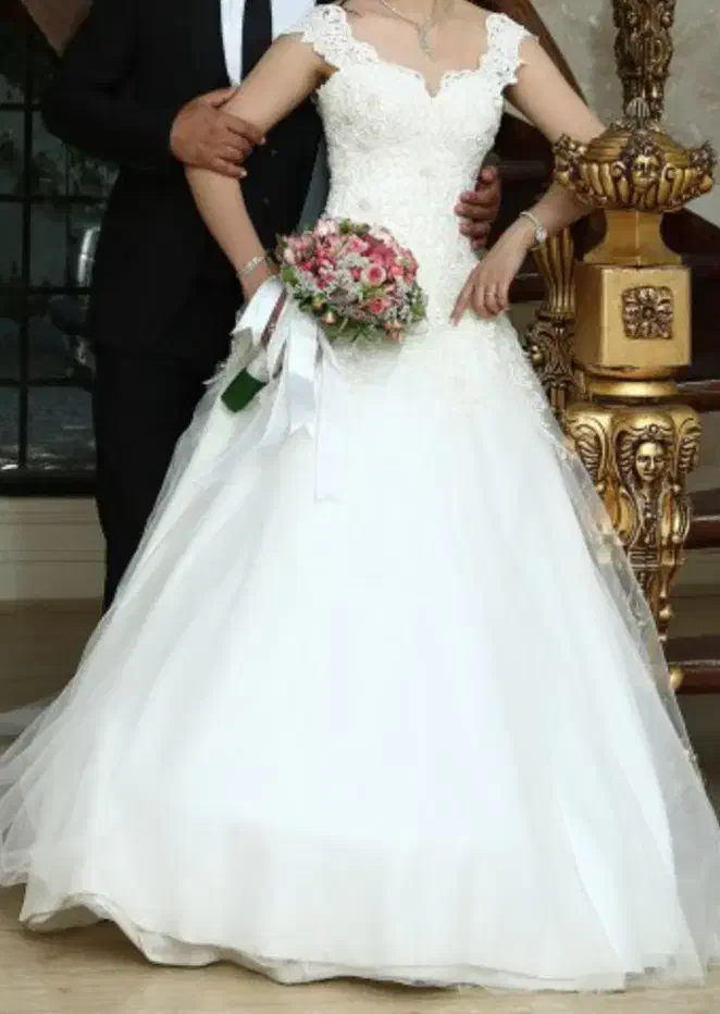 لباس عروس مدل دامن سوپرکلوش|لباس|کرج, کرج نو|دیوار