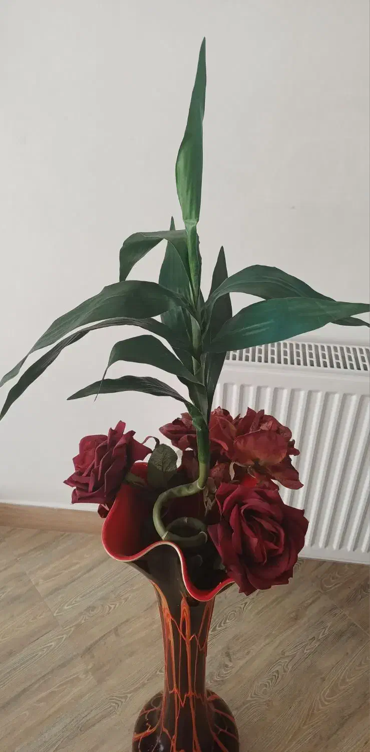 گلدان وگل|گل مصنوعی|اراک, |دیوار