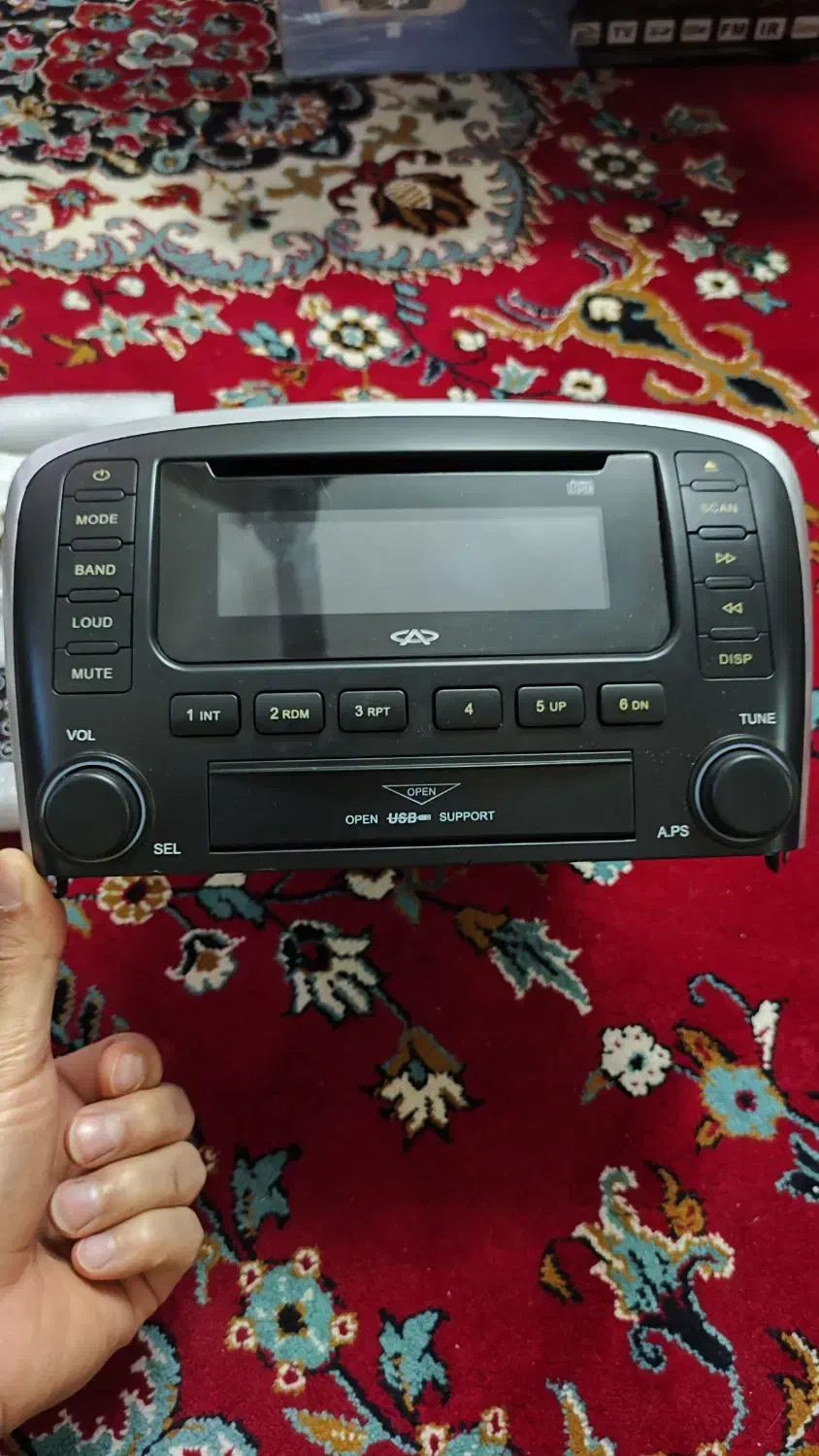 پشت سری صندلی ام وی ام ۳۱۵ و ضبط فابریک ۳۱۵|قطعات یدکی و لوازم جانبی|اهواز, باغ شیخ|دیوار