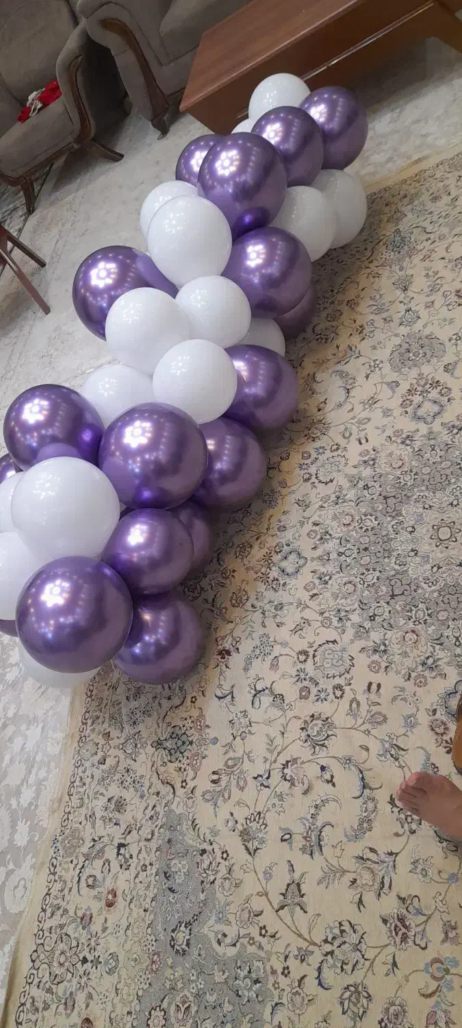 ریسه ۲متری بادکنک|ریسه و چراغ تزئینی|نجف‌آباد, امیرآباد|دیوار