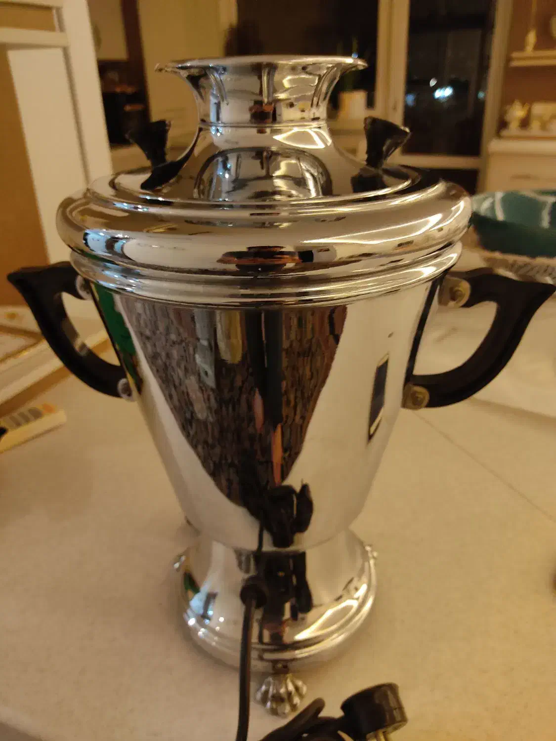 سماور برقی استیل|سماور، چای‌ساز، قهوه‌ساز|همدان, |دیوار