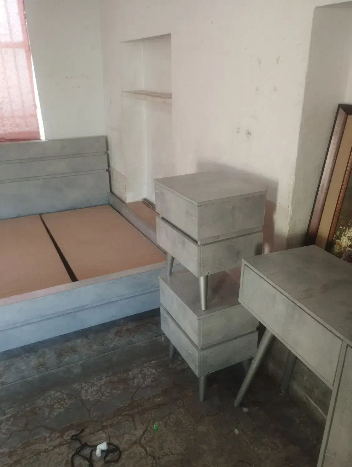 فروش سرویس خواب بعلت مهاجرت|مبلمان خانگی و میز عسلی|شیراز, قالیشویی|دیوار