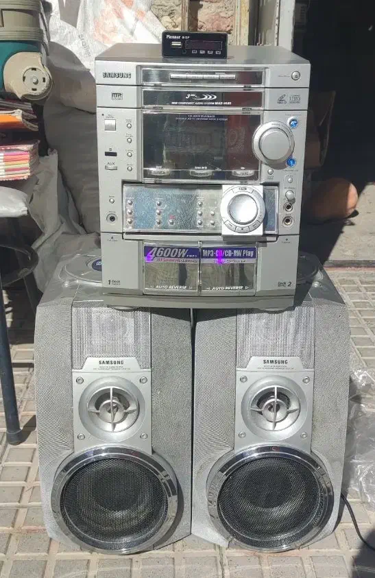 ظبط و باند قدیمی سامسونگ عتیقه|سیستم صوتی خانگی|مشگین شهر, |دیوار