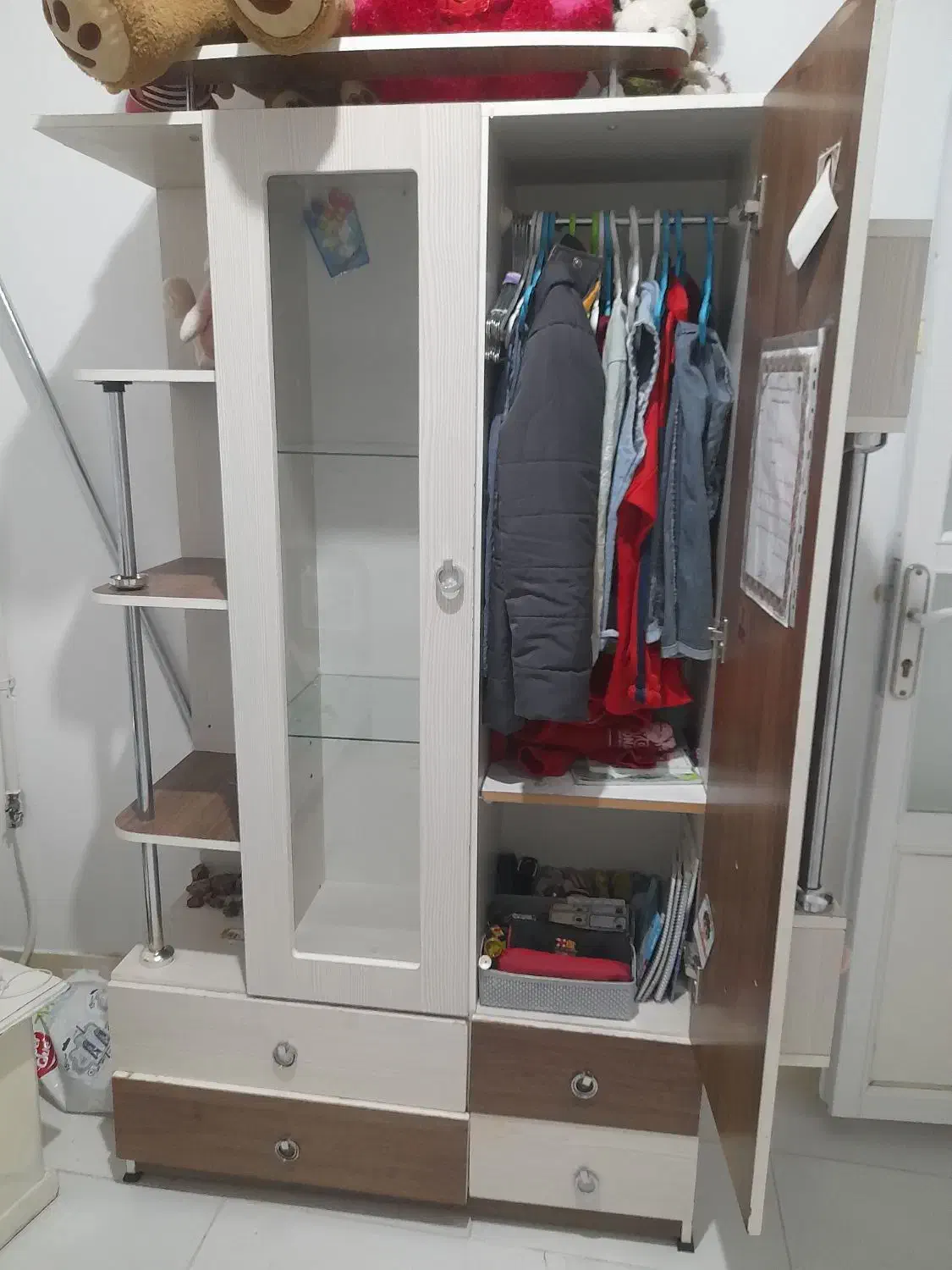 کمد کودک و نوجوان|جاکفشی، کمد، دراور|لاران, |دیوار