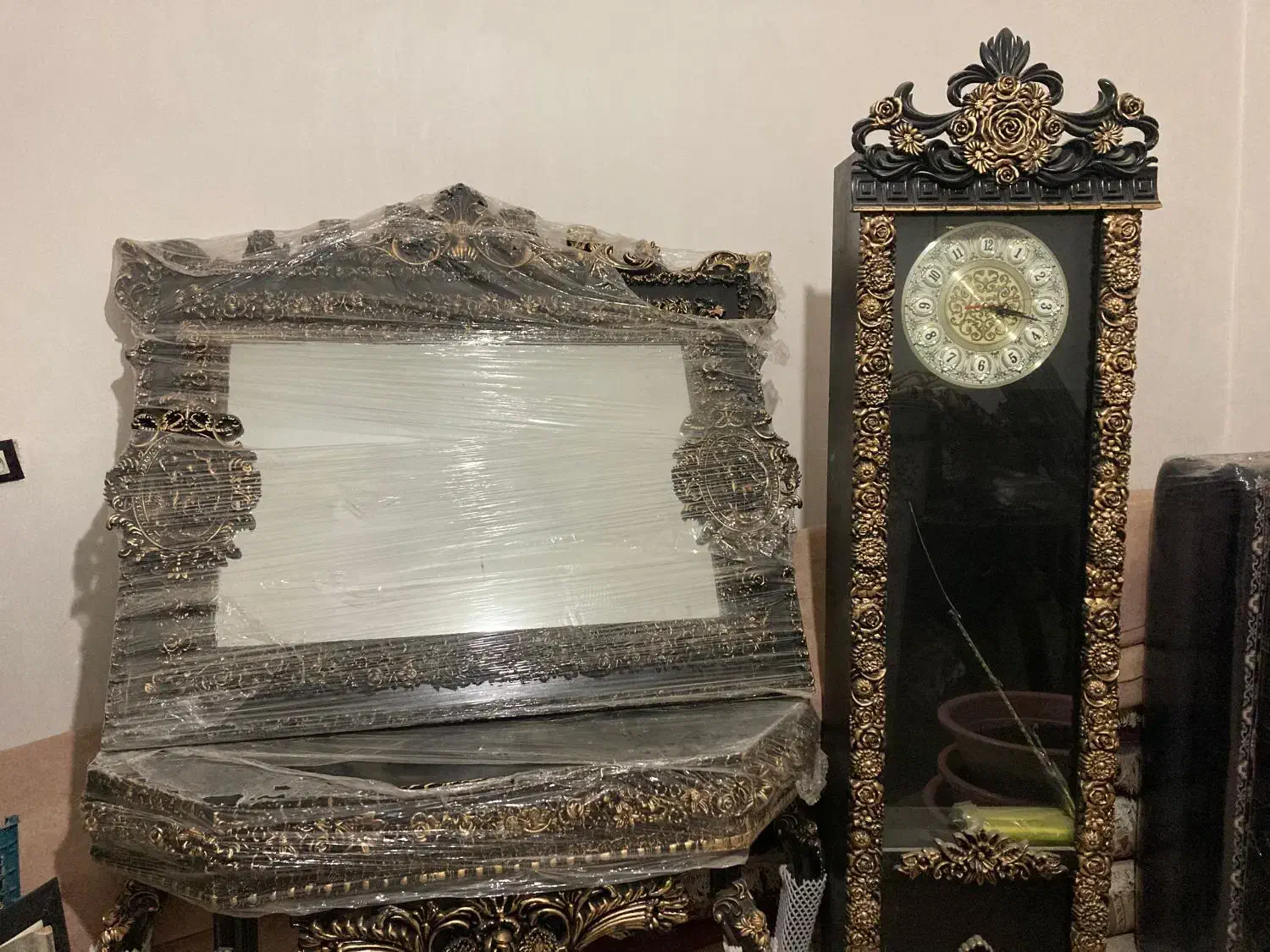 ساعت و آینه و کنسول|مبلمان خانگی و میز عسلی|ایوان, |دیوار