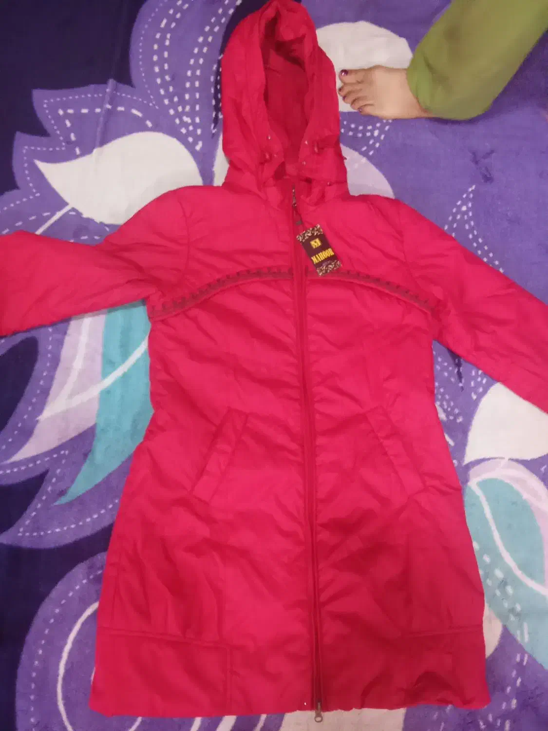 کاپشن شمی ضد باران دخترانه خوش رنگ و زیبا|لباس|رباط‌کریم, رباط‌کریم|دیوار