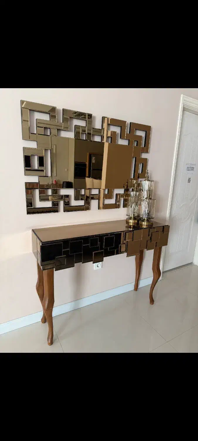 ساعت ایستاده و کنسول و آینه|صنایع دستی و سایر لوازم تزئینی|گنبد کاووس, |دیوار