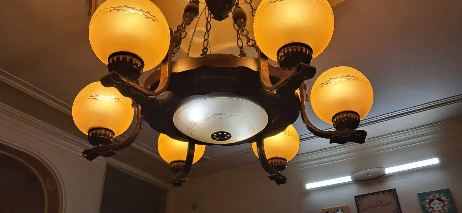 لوستر|لوستر و چراغ آویز|ورامین, ورامین|دیوار