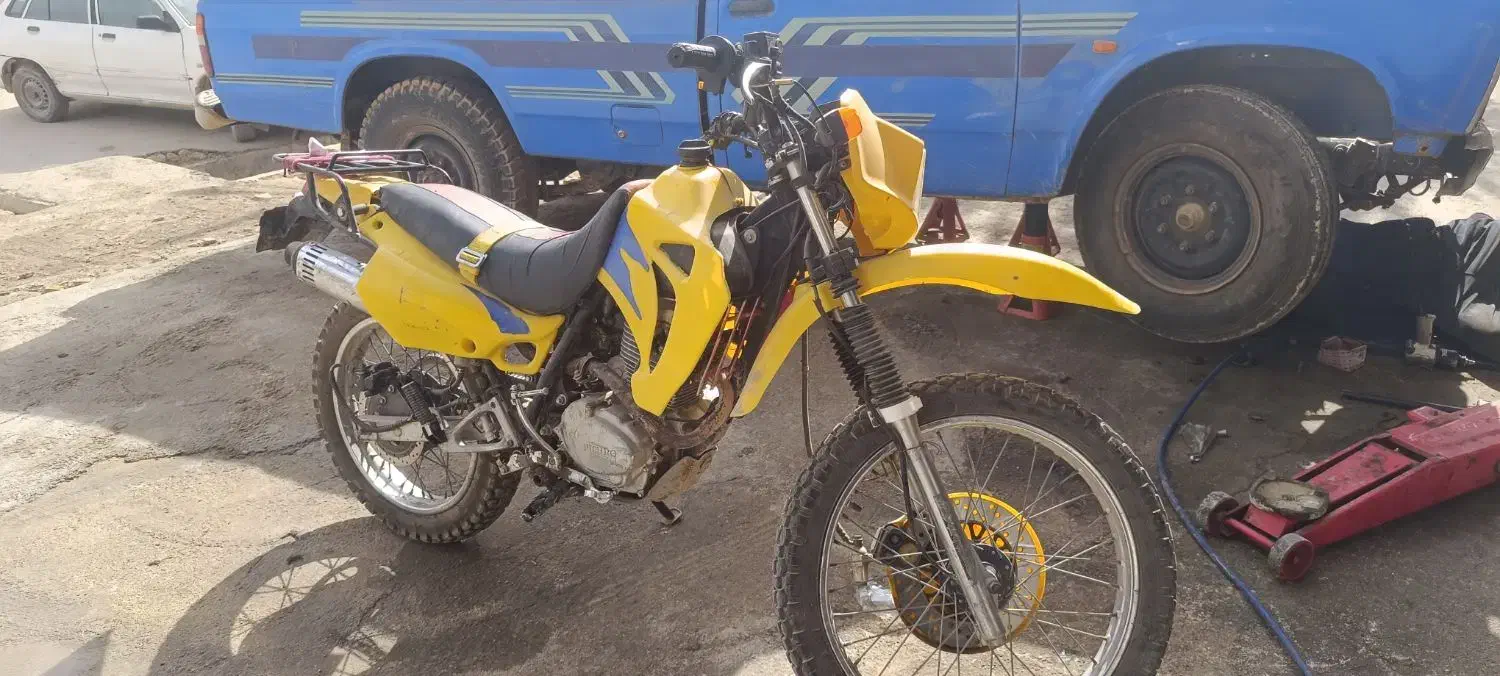 موتور ایکسل تریل پا بلند|موتورسیکلت|شیراز, محمودآباد|دیوار